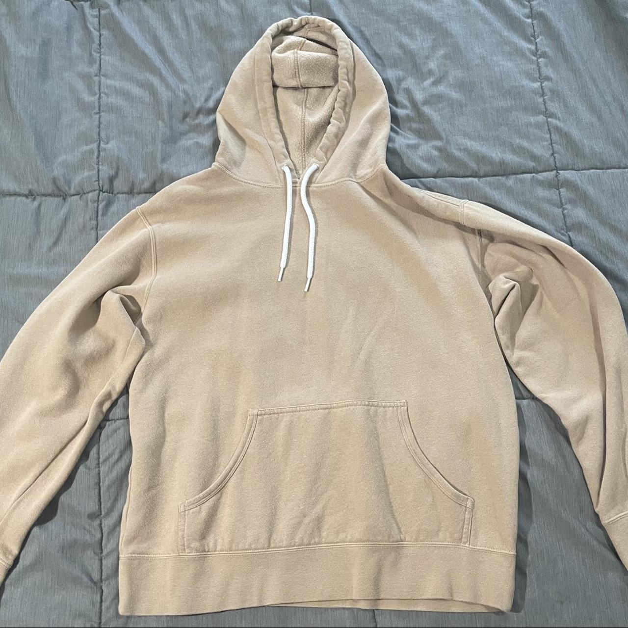 Tan Sweatshirt // Men L // Perfect For The Upcoming... - Depop