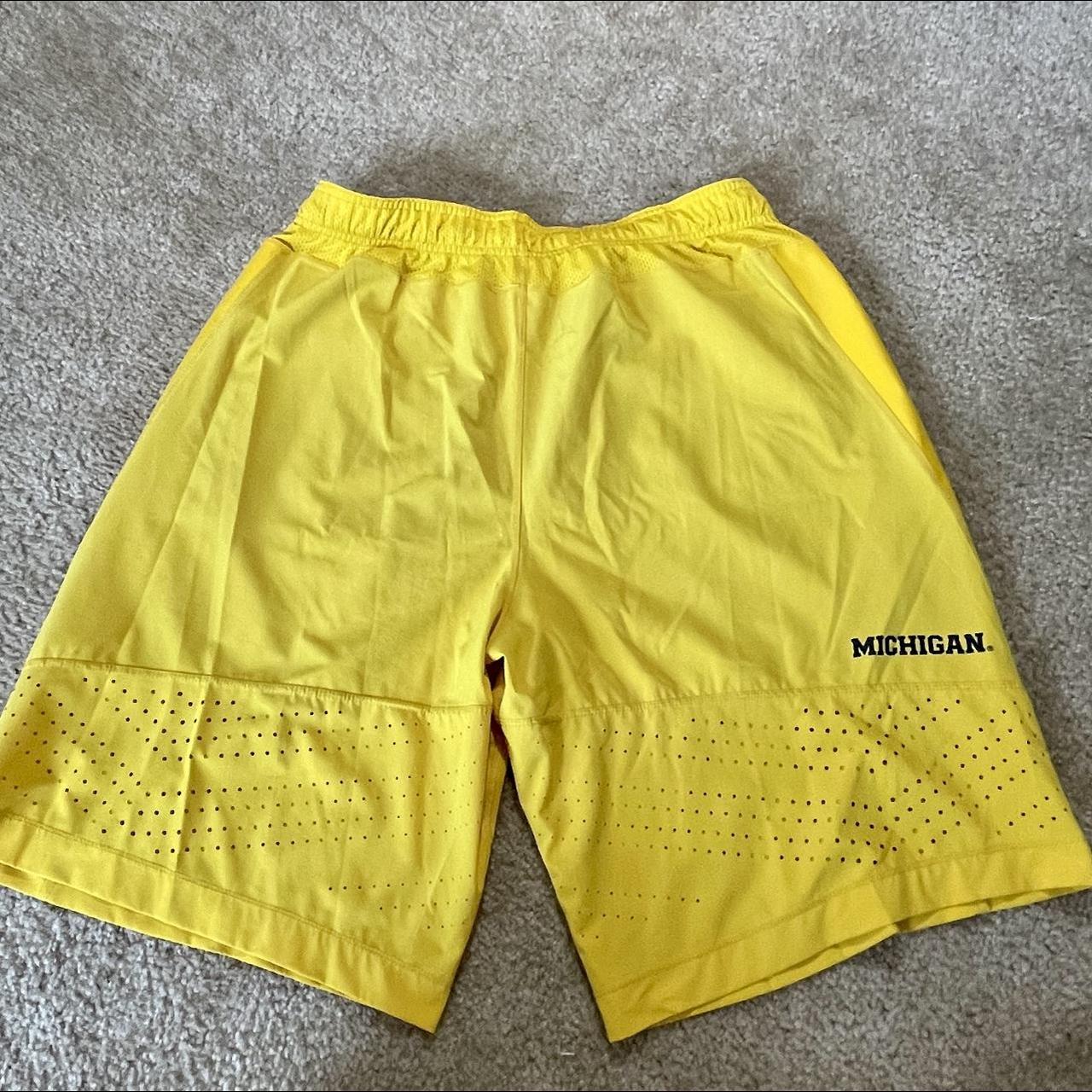 Michigan basketball fashion shorts jordan