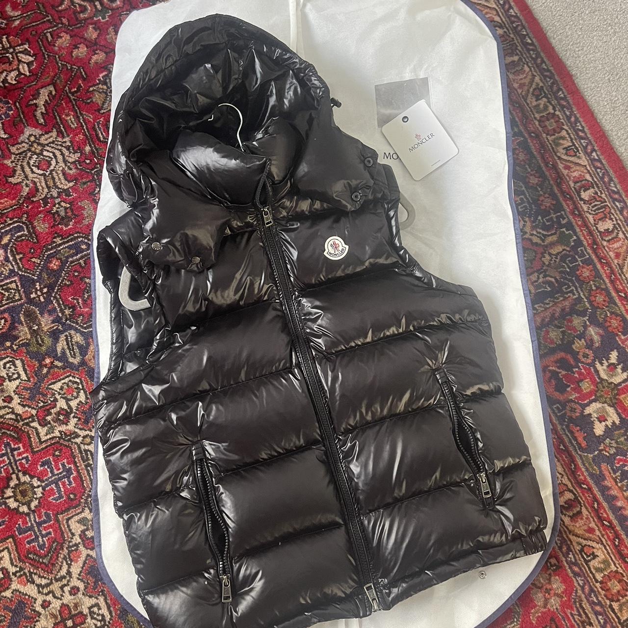 Moncler Gilet. Has dust bag and tags. Nfc works. - Depop