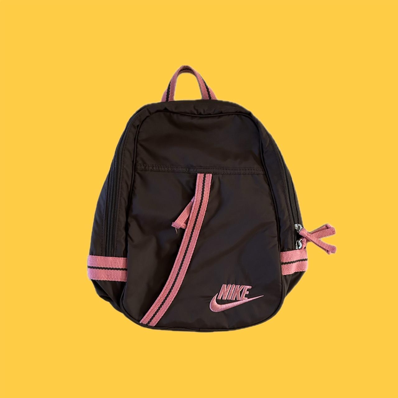 argos pink nike bag