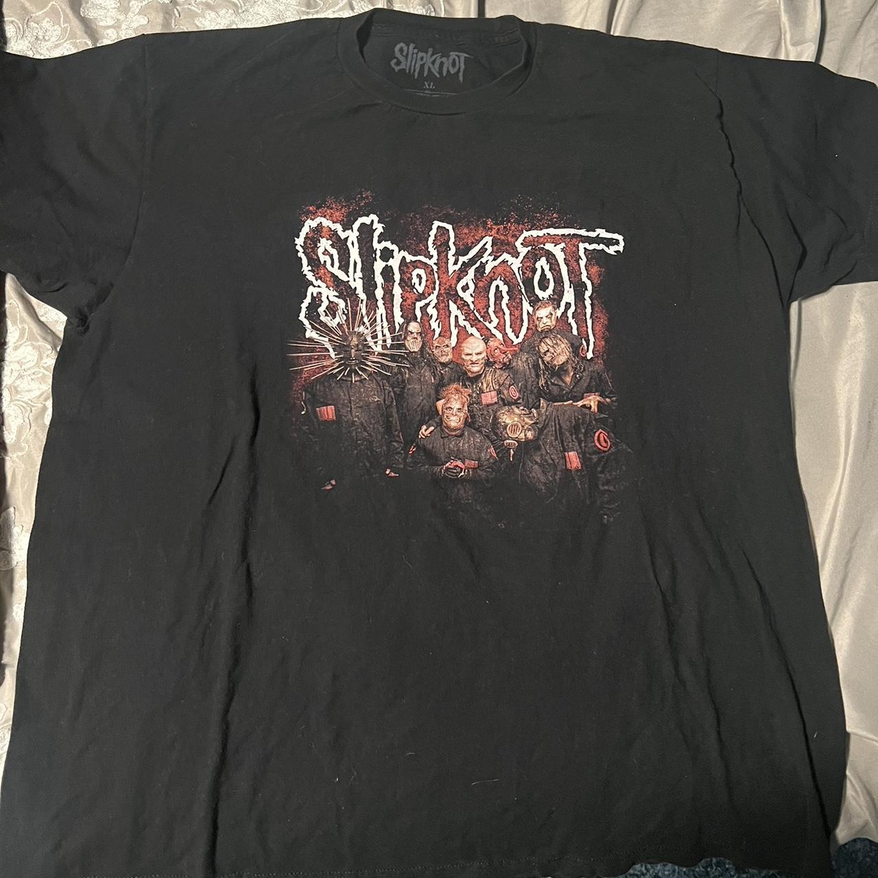 Y2K Slipknot Tee 10/10 condition/ No Flaws / Grunge... - Depop