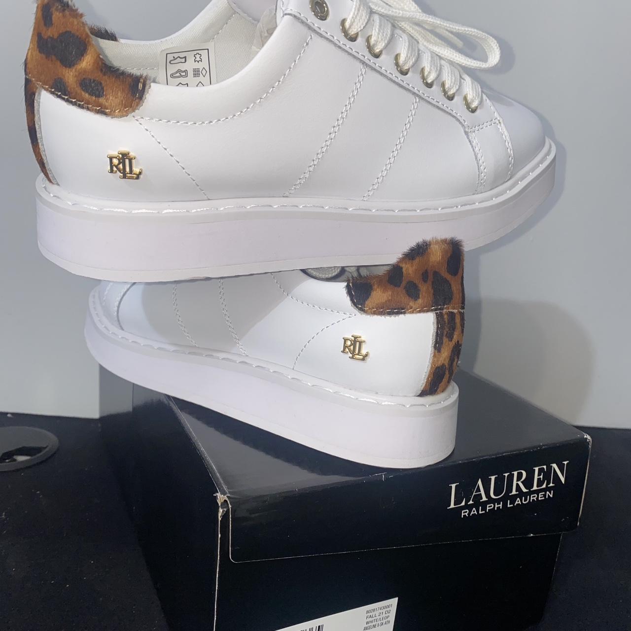 ralph lauren white shoes womens