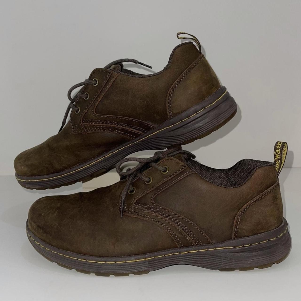 Pre Owned Dr. Martens AirWair Mens AW004 Gilmer Low Depop