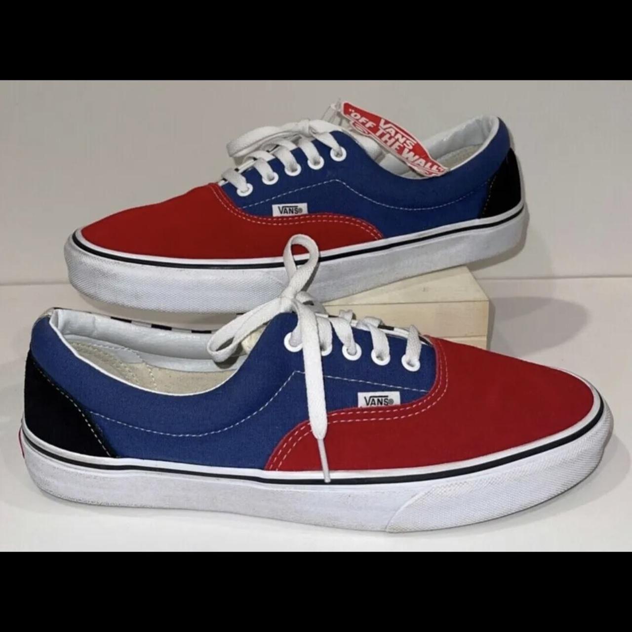 Red and blue clearance vans era