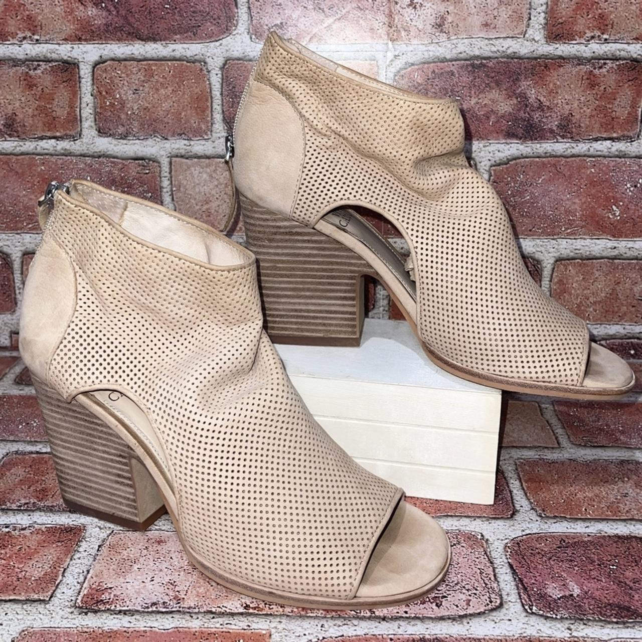 Vince camuto bevina cutout on sale bootie