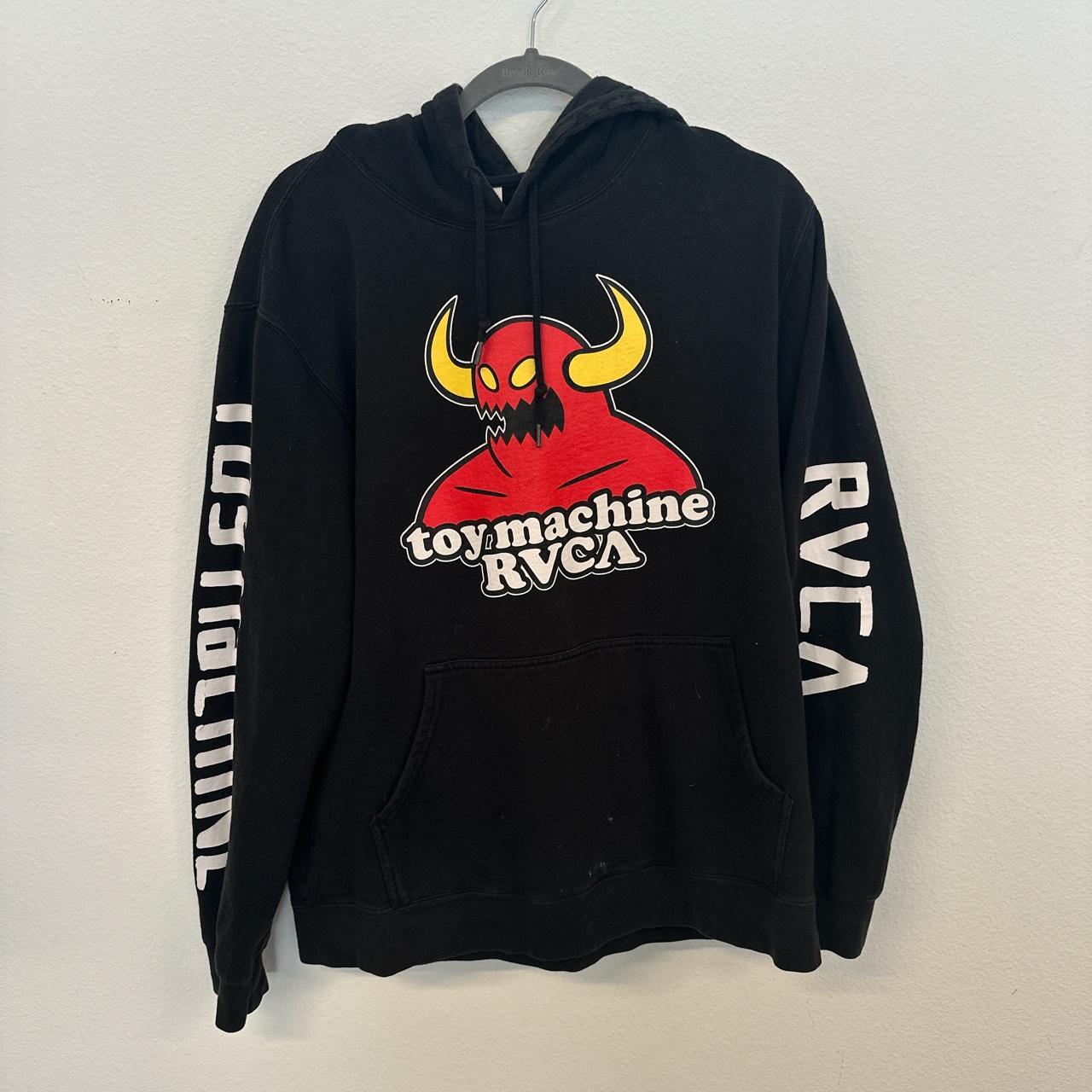 Toy machine shop rvca hoodie