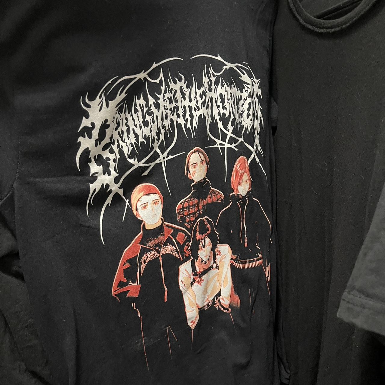 Hot Topic Men's T-shirt Black L – Bring me the horizon band