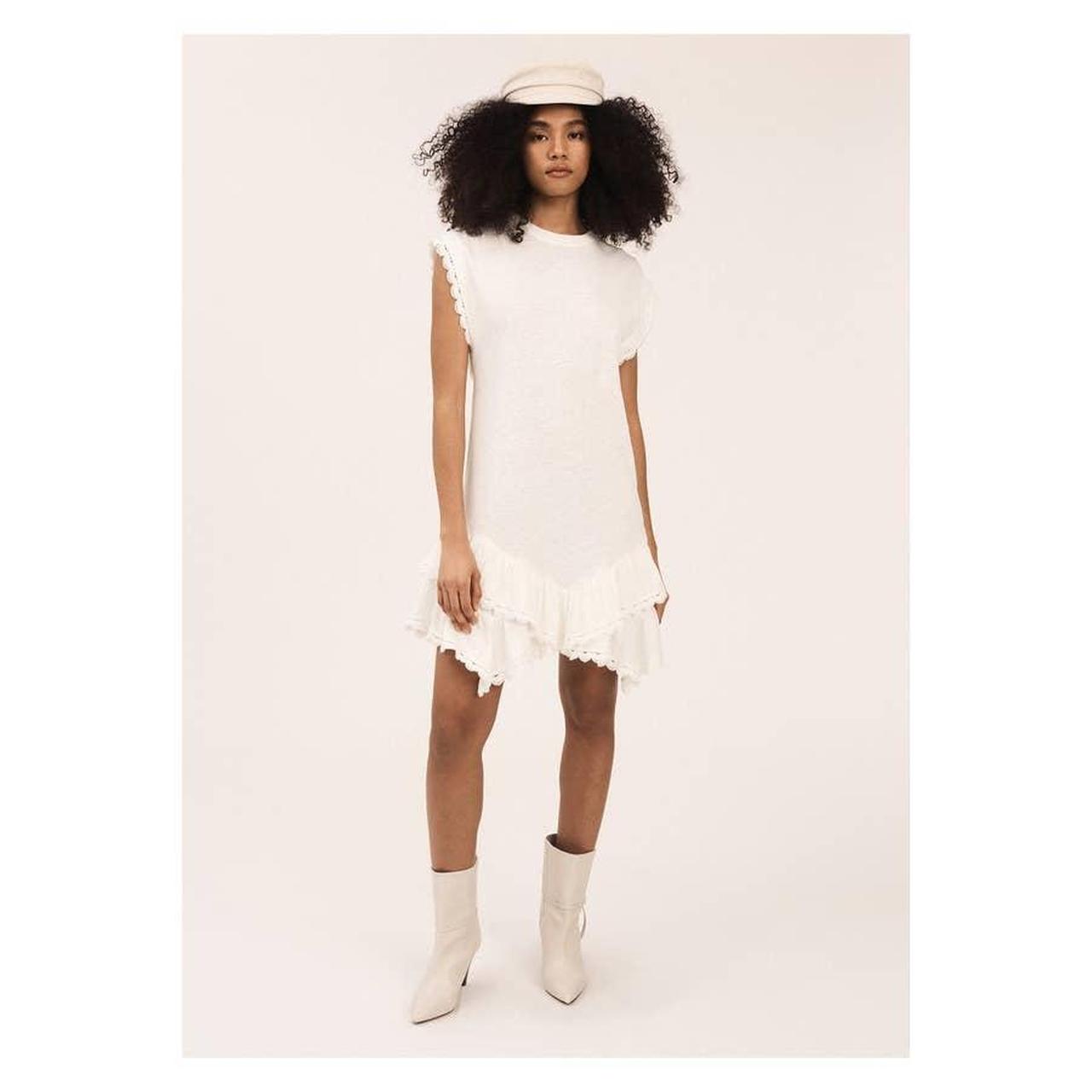 Derek lam white outlet dress