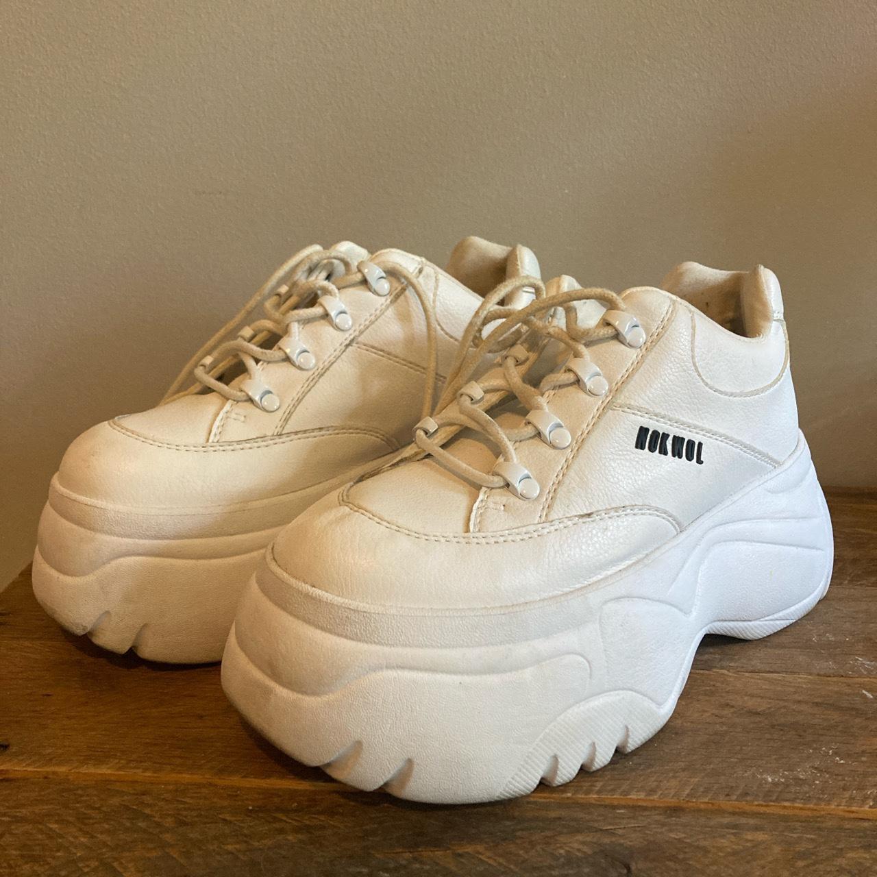 nokwol platform sneakers