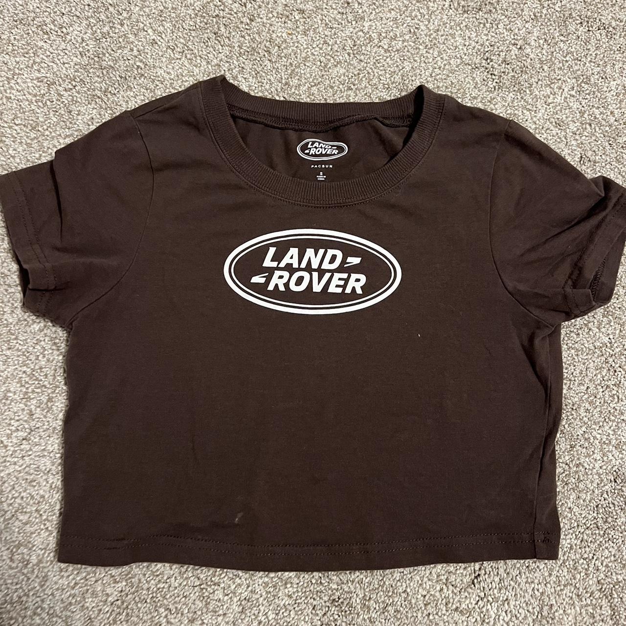 Pacsun land rover crop top size small landrover Depop