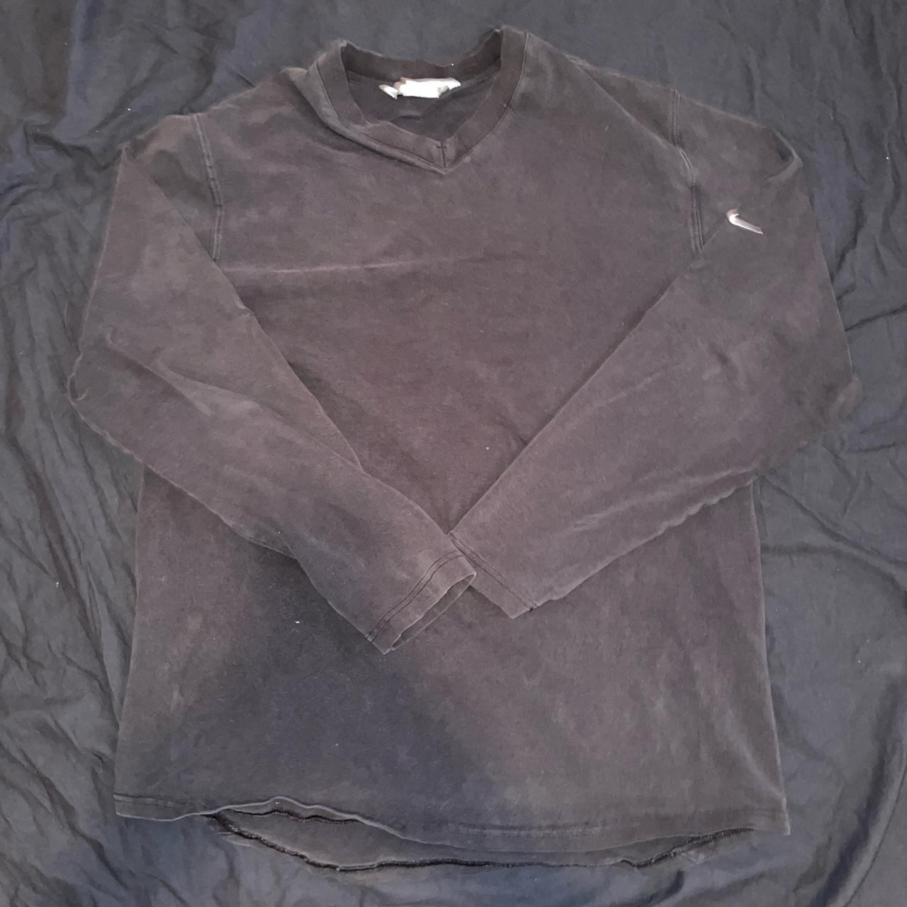 nike long sleeve polo vintage