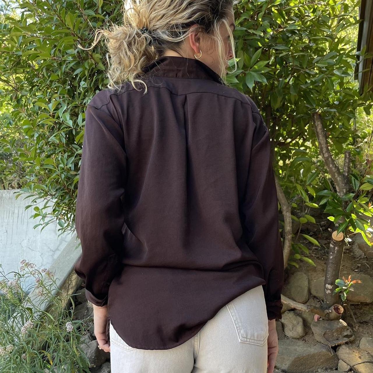 Brown Banana Republic Button up Shirt. This shirt... Depop