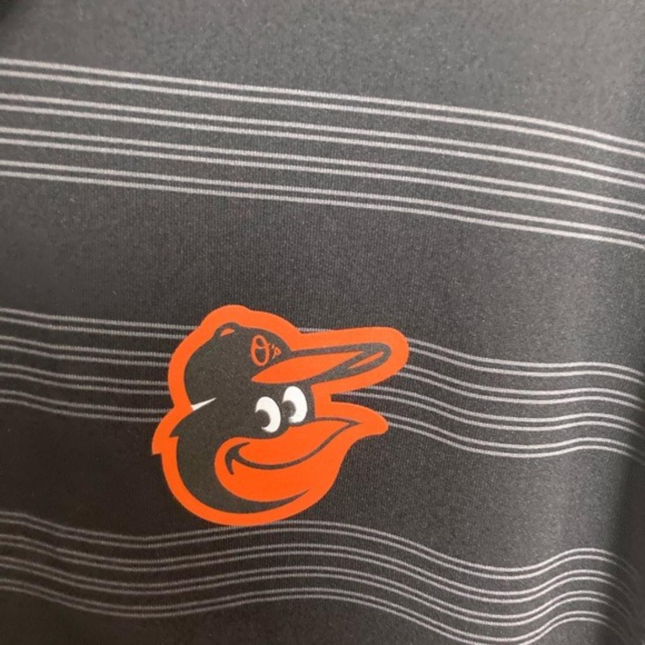 Baltimore Orioles Nike black striped short sleeve... Depop