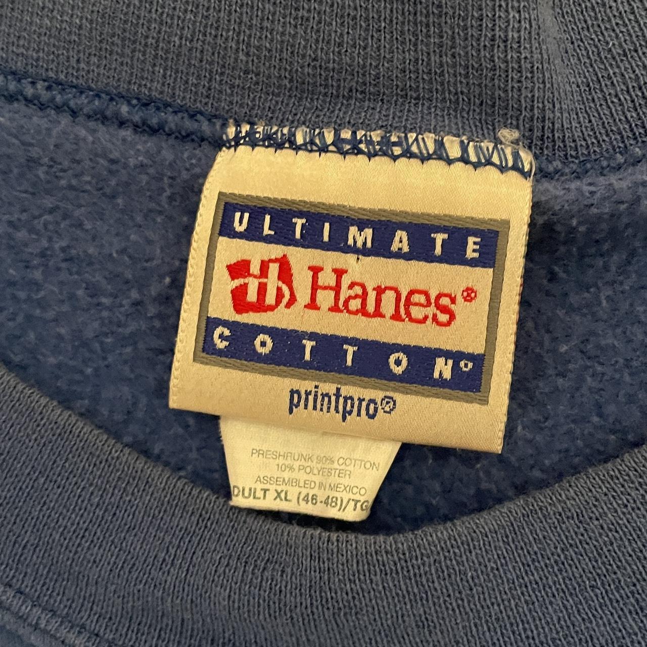 Vintage Hanes Ultimate Cotton Printpro Copyright - Depop