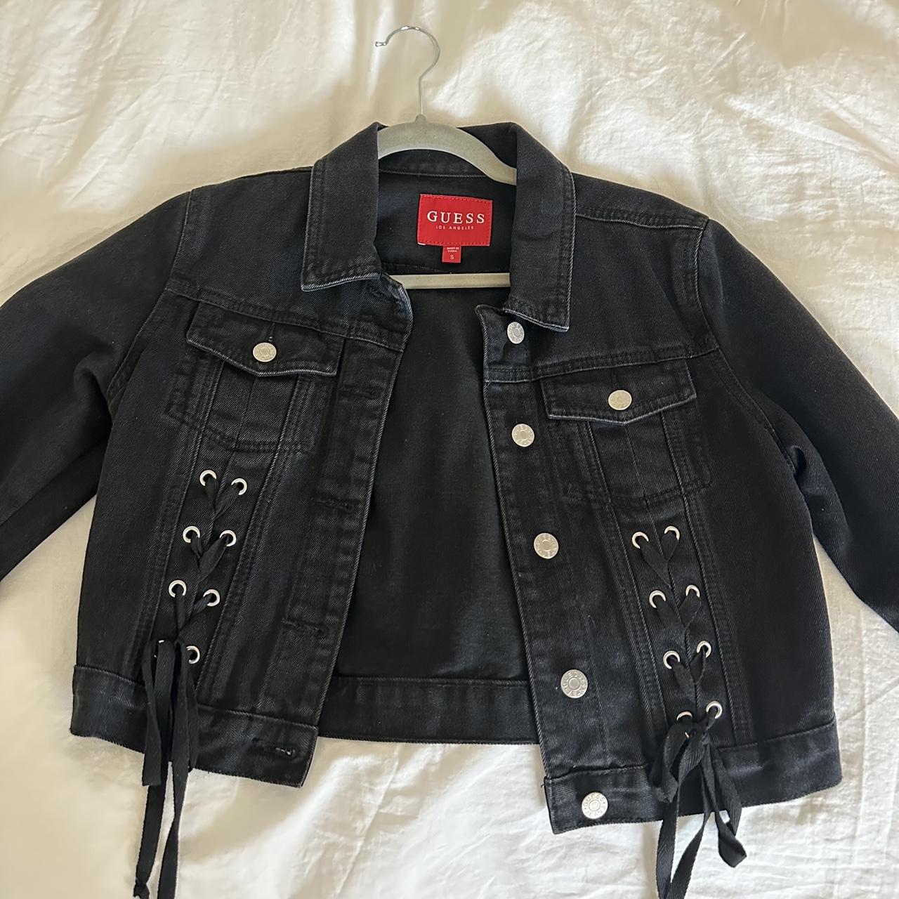 Guess Black Denim Jacket