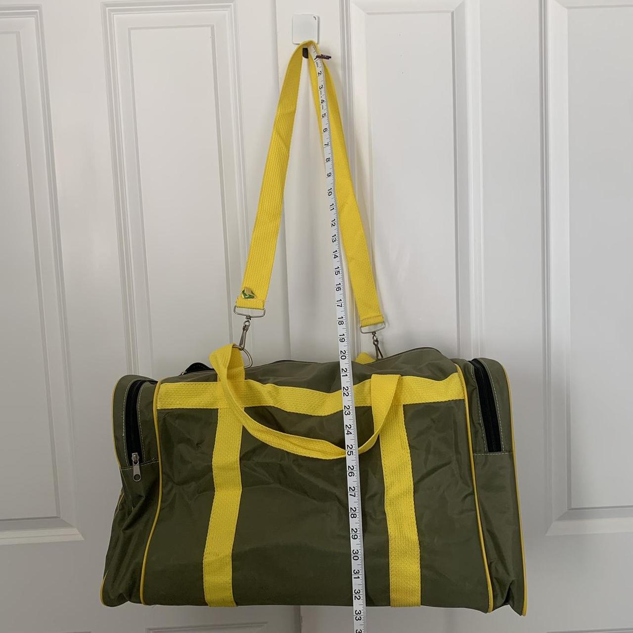 Vintage John Deere Duffle Bag army green and... Depop