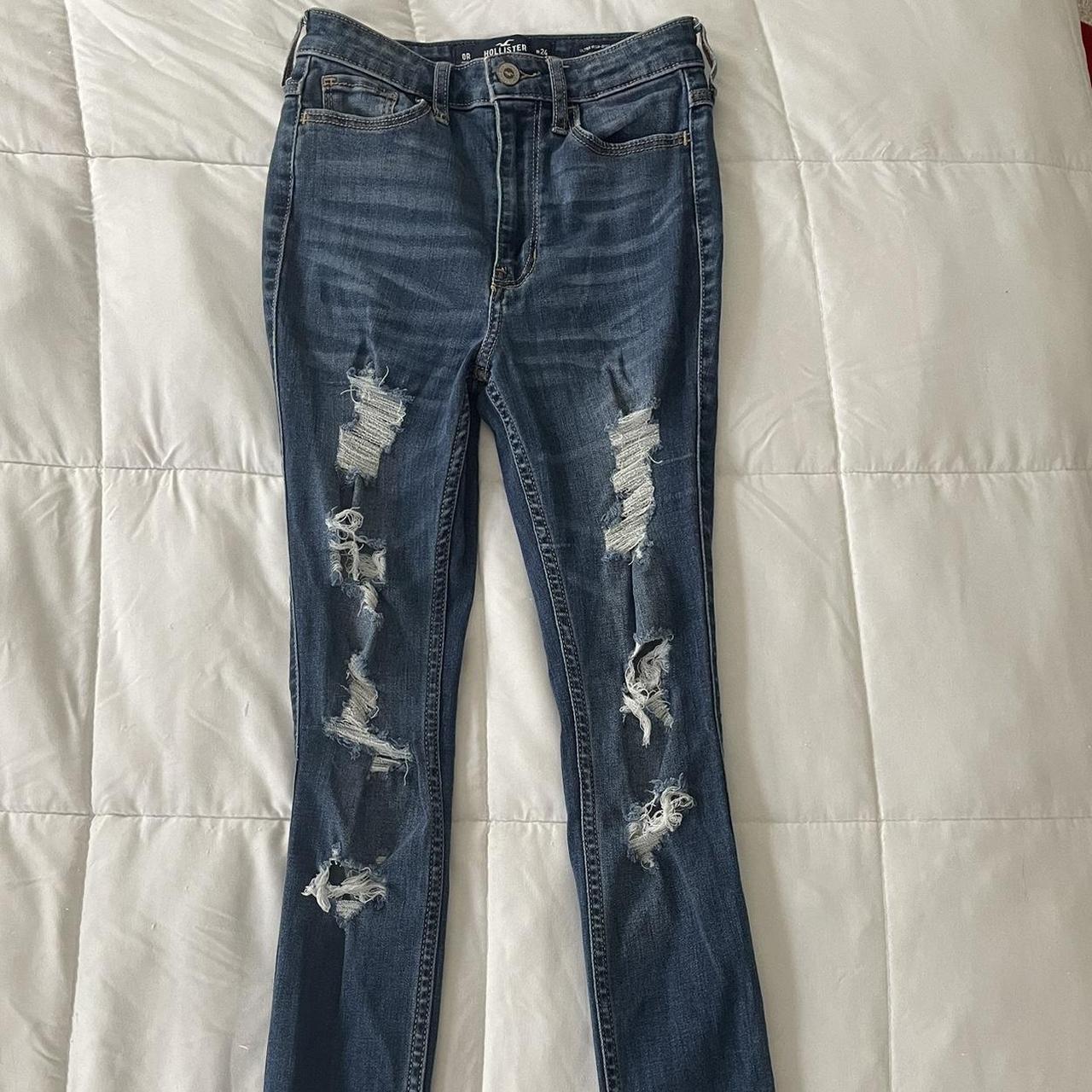 Hollister Ultra High-rise Super Skinny Classic... - Depop