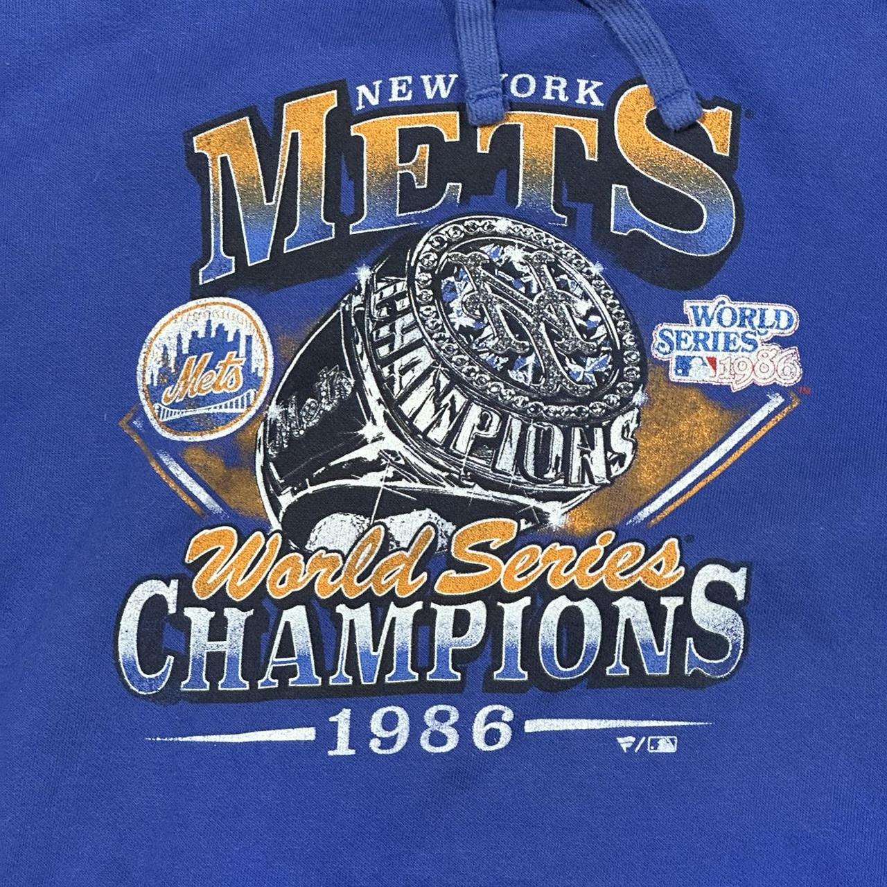 New York Mets 1986 World Series champions sweatshirt - Depop