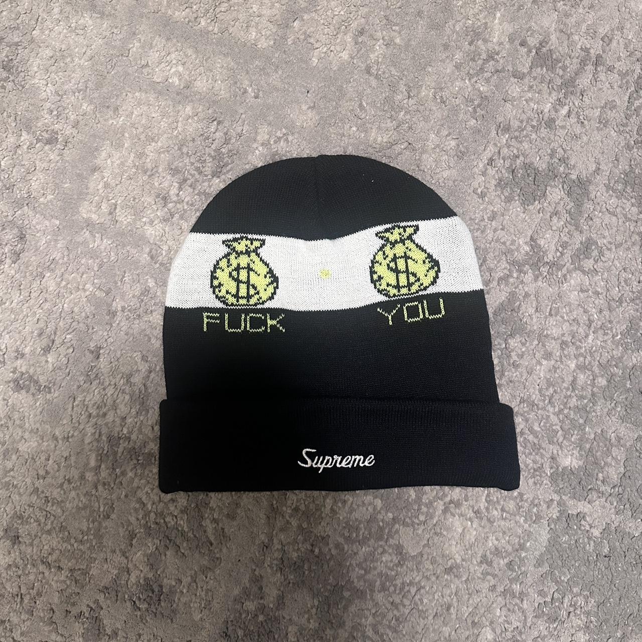 Supreme fuck you pay me hat - Depop