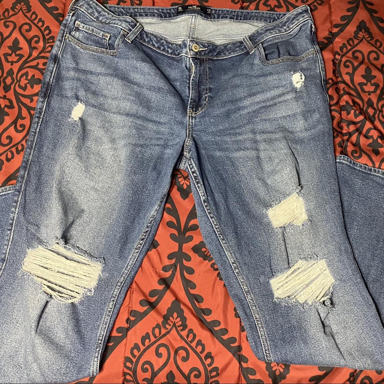 通販の人気 Vintage Reproduction Damage Denim Jeans