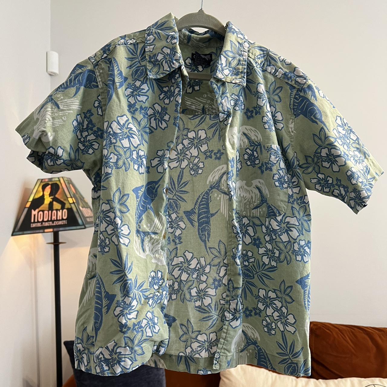 Toddler Hawaiian Shirt Size 4/5 - Depop