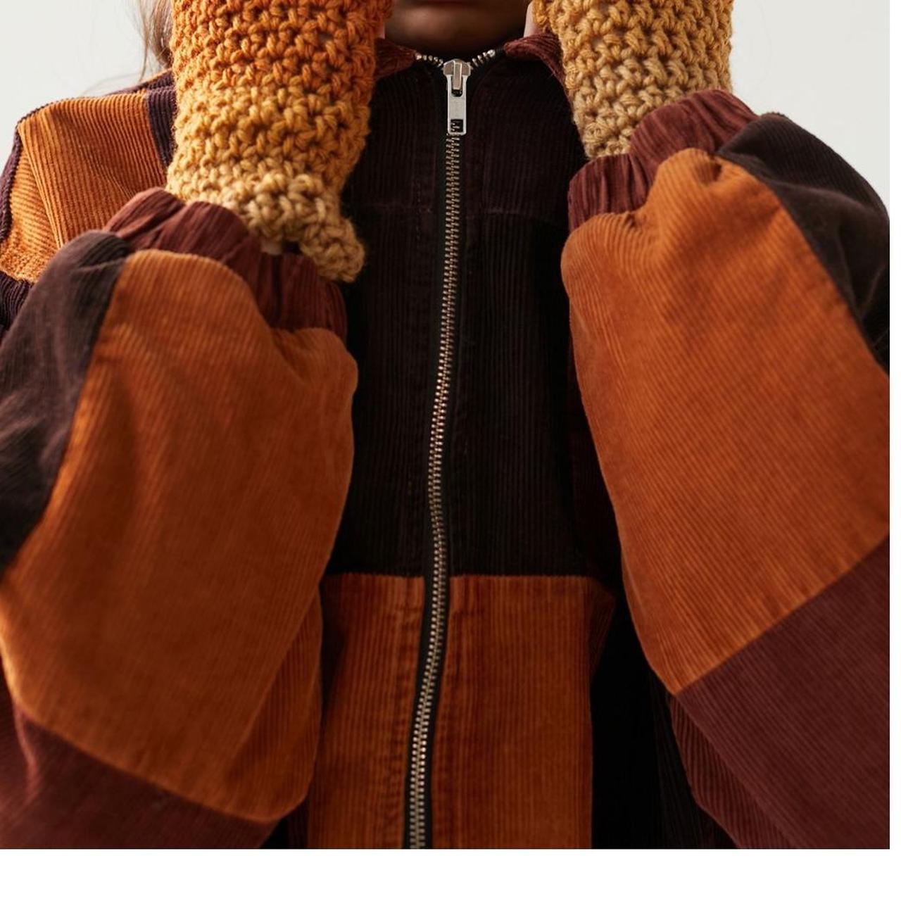 BDG Women's Jacket - Multi/Brown - S – Patchwork … - image 4