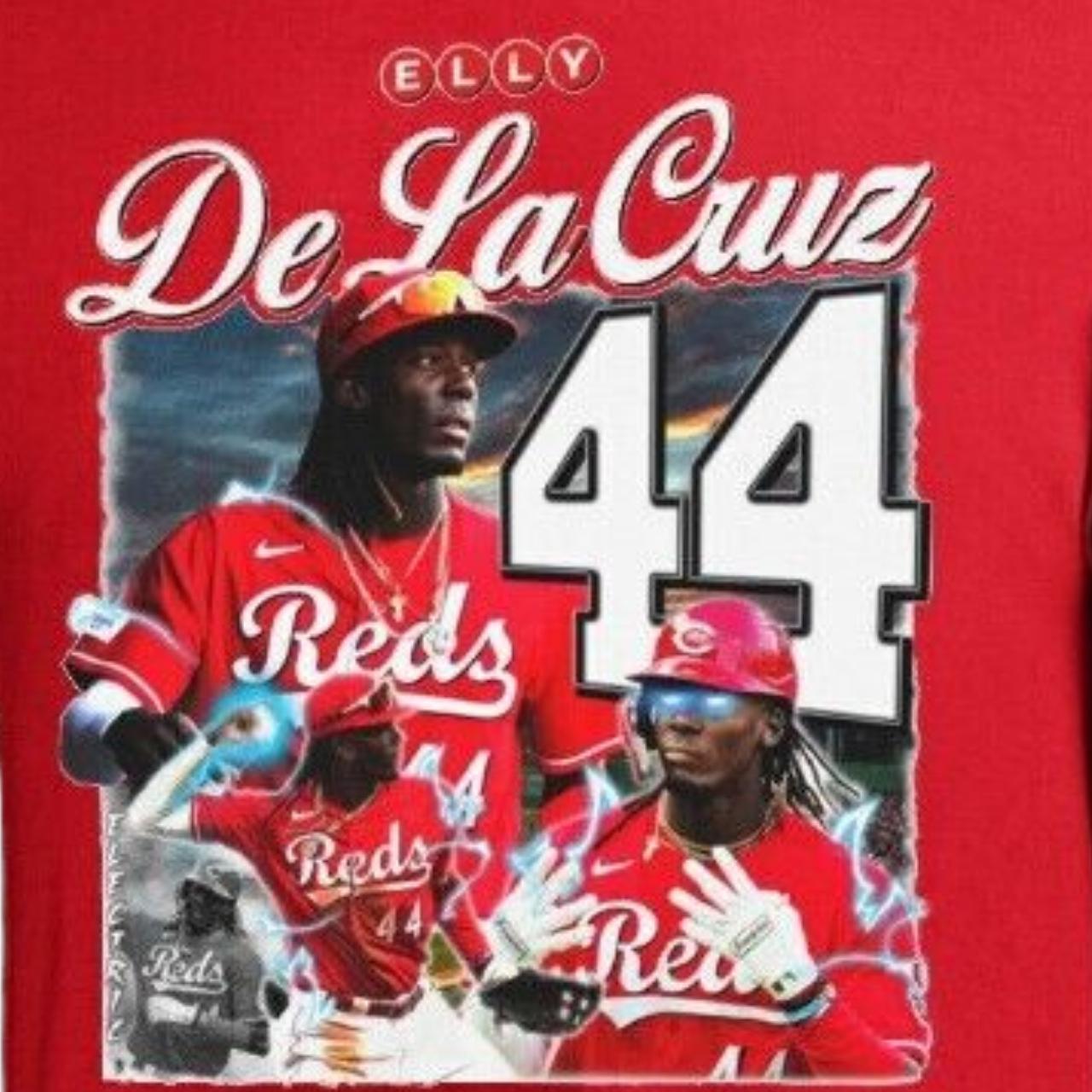 Elly De La Cruz 44 Cincinnati Reds baseball Vintage T-shirt