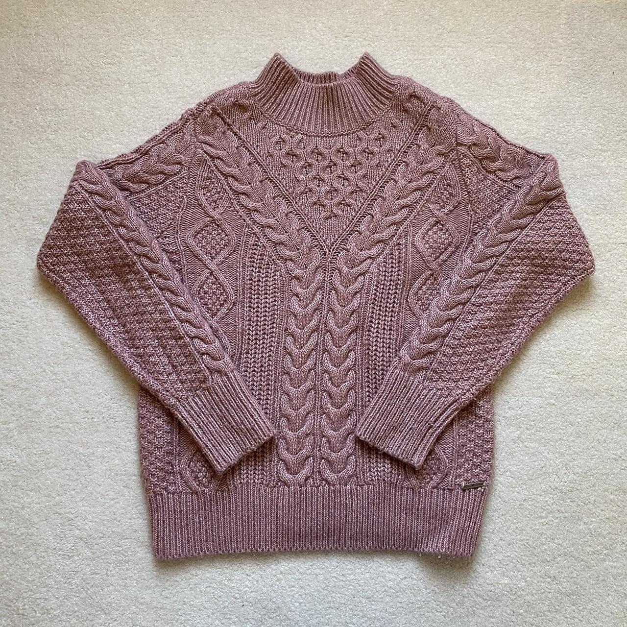 Abercrombie pink clearance sweater