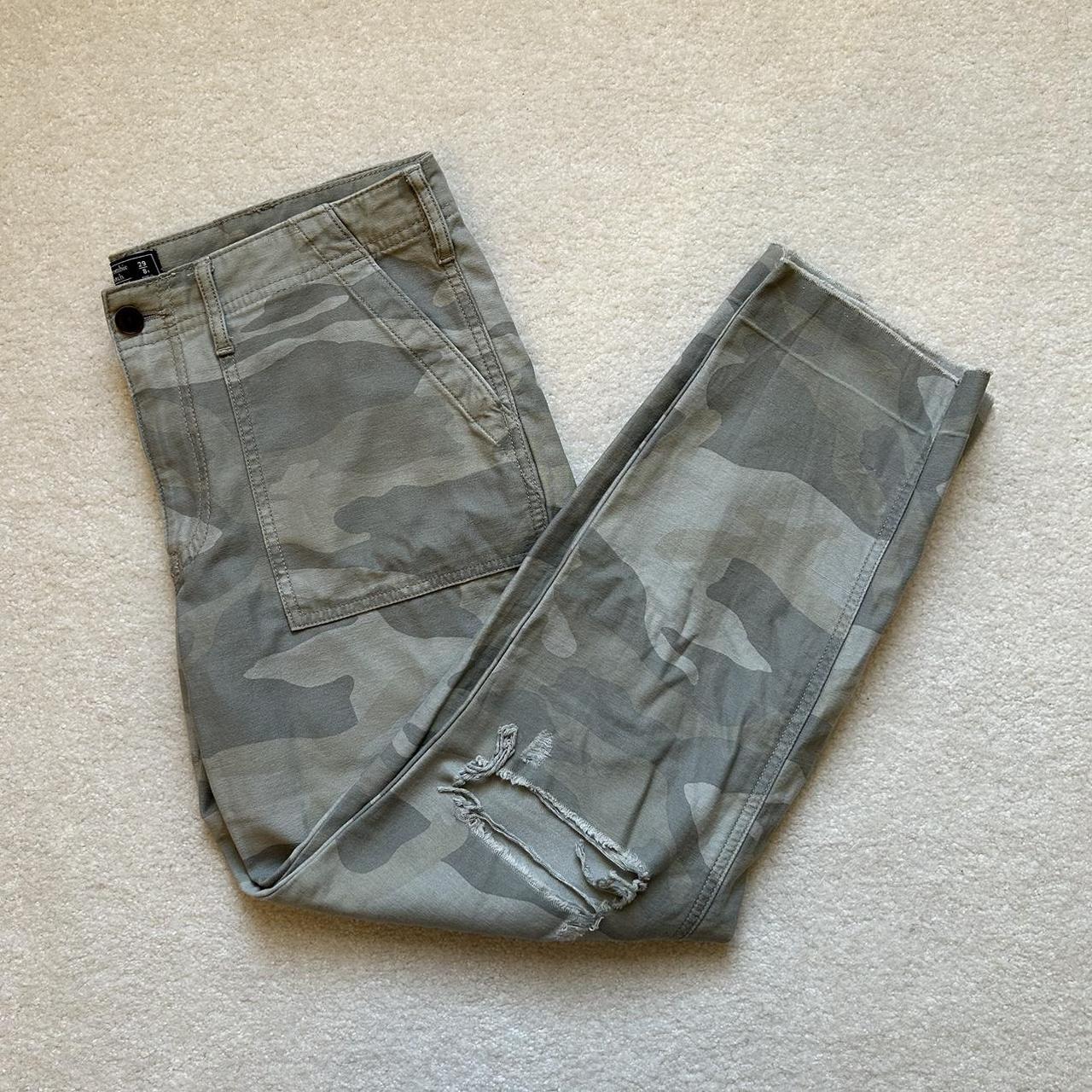 Abercrombie and fitch camo on sale pants