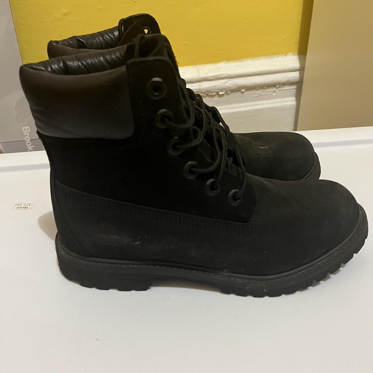timberland sneaker boots black