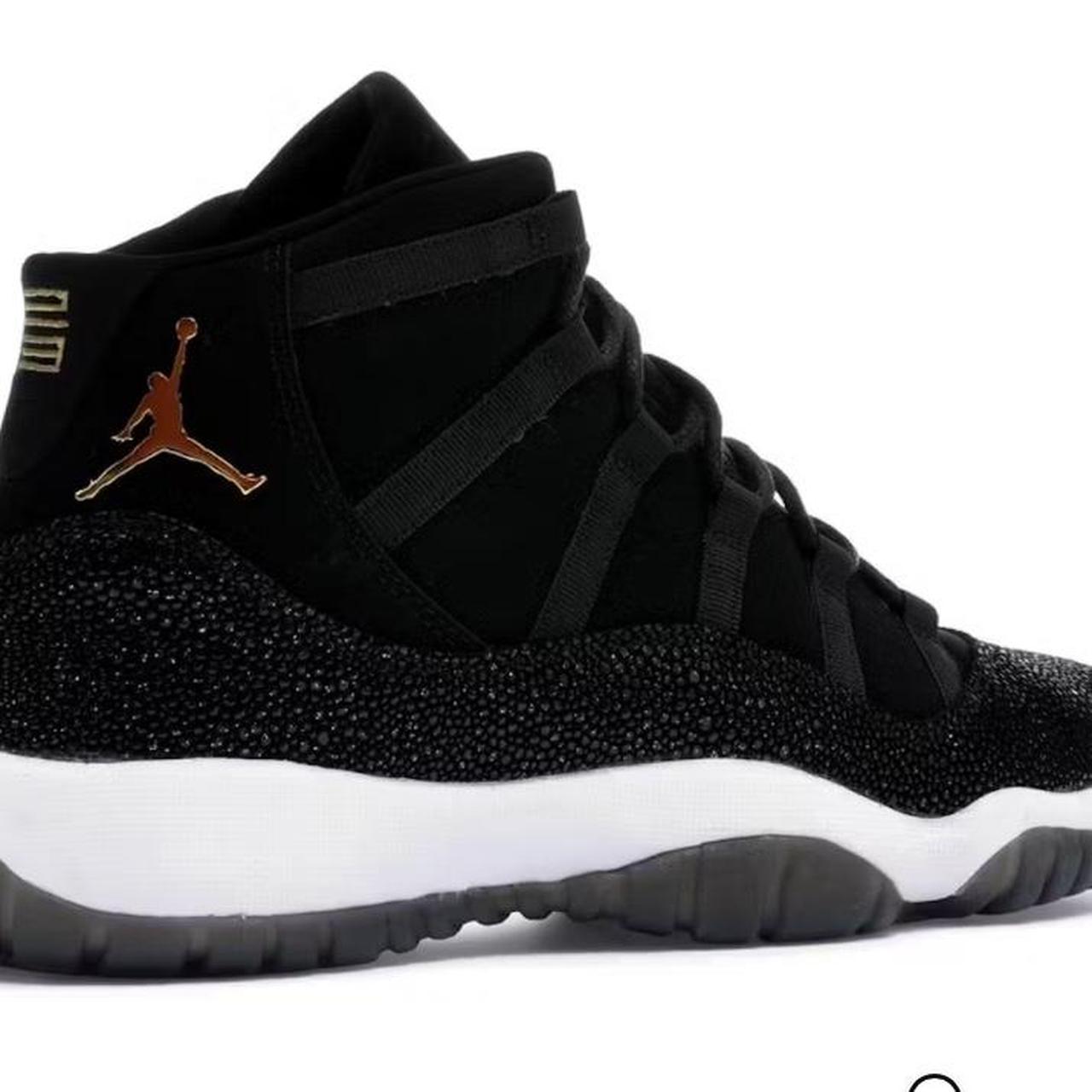 jordan 11 retro heiress black stingray mens