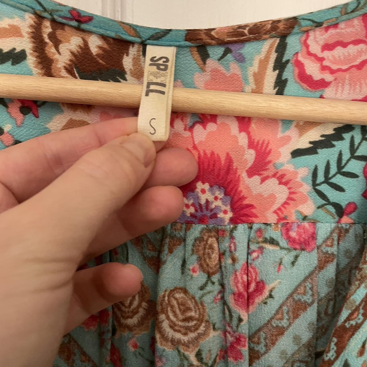 🌸Spell Babushka gown turquoise small 🦄 Love this... Depop