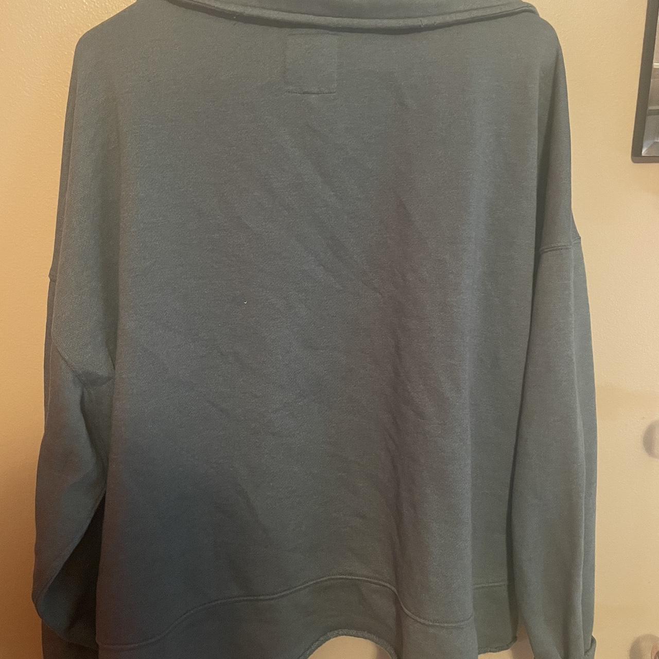 Extra Large Aerie Crew Neck Dark Green... - Depop