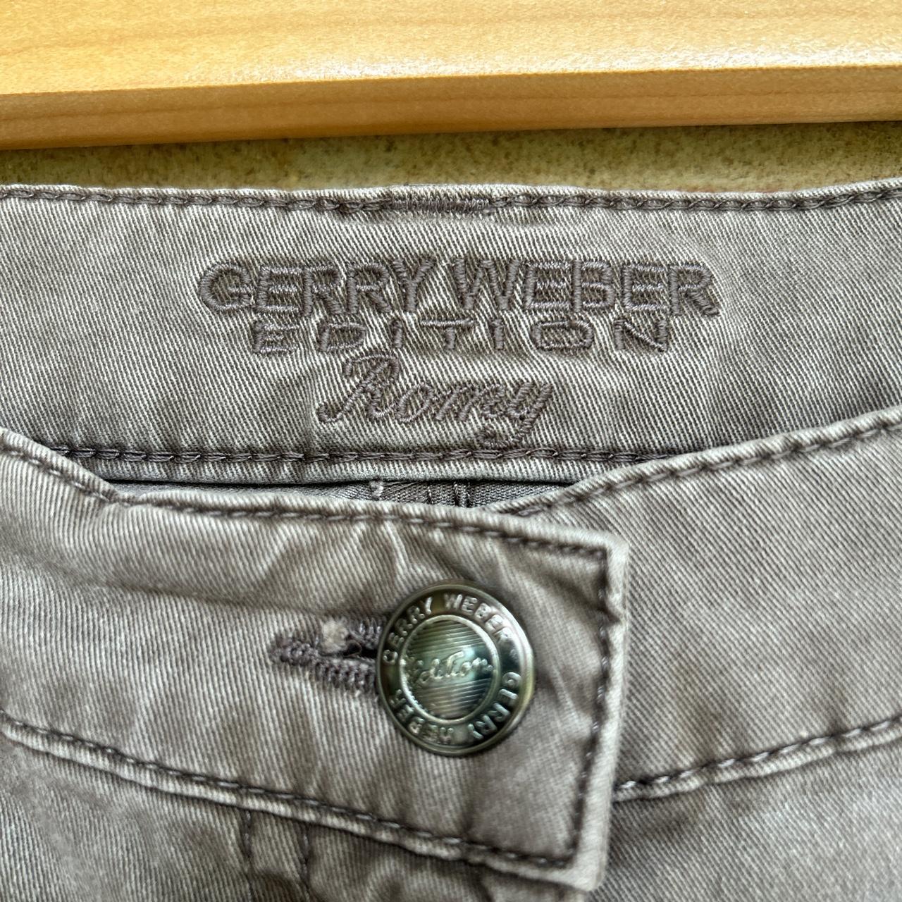 Gerry Weber Straight Leg Jeans Size 42R Romy, Or