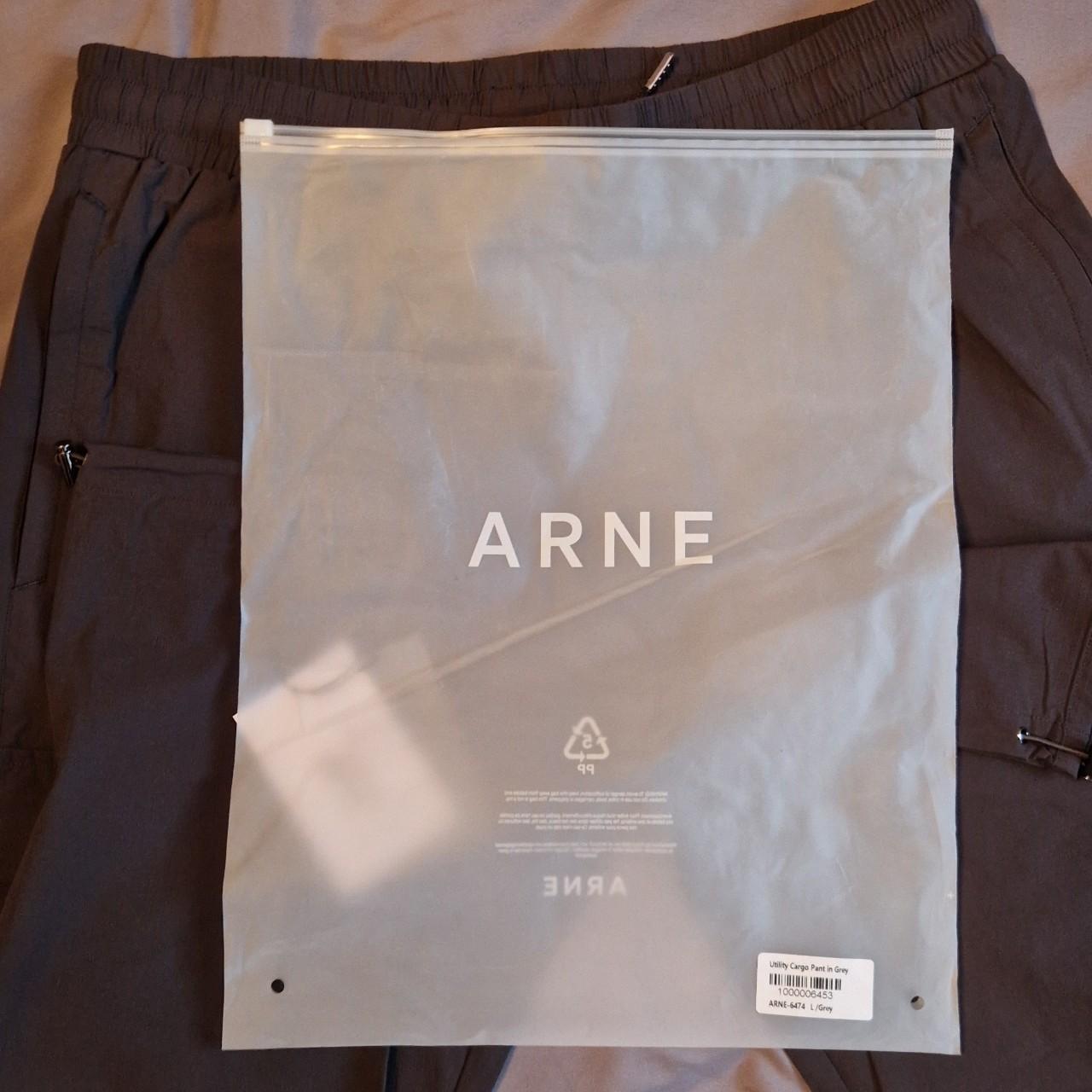 Arne Utility Cargo Pant in Grey Brand new unworn... Depop