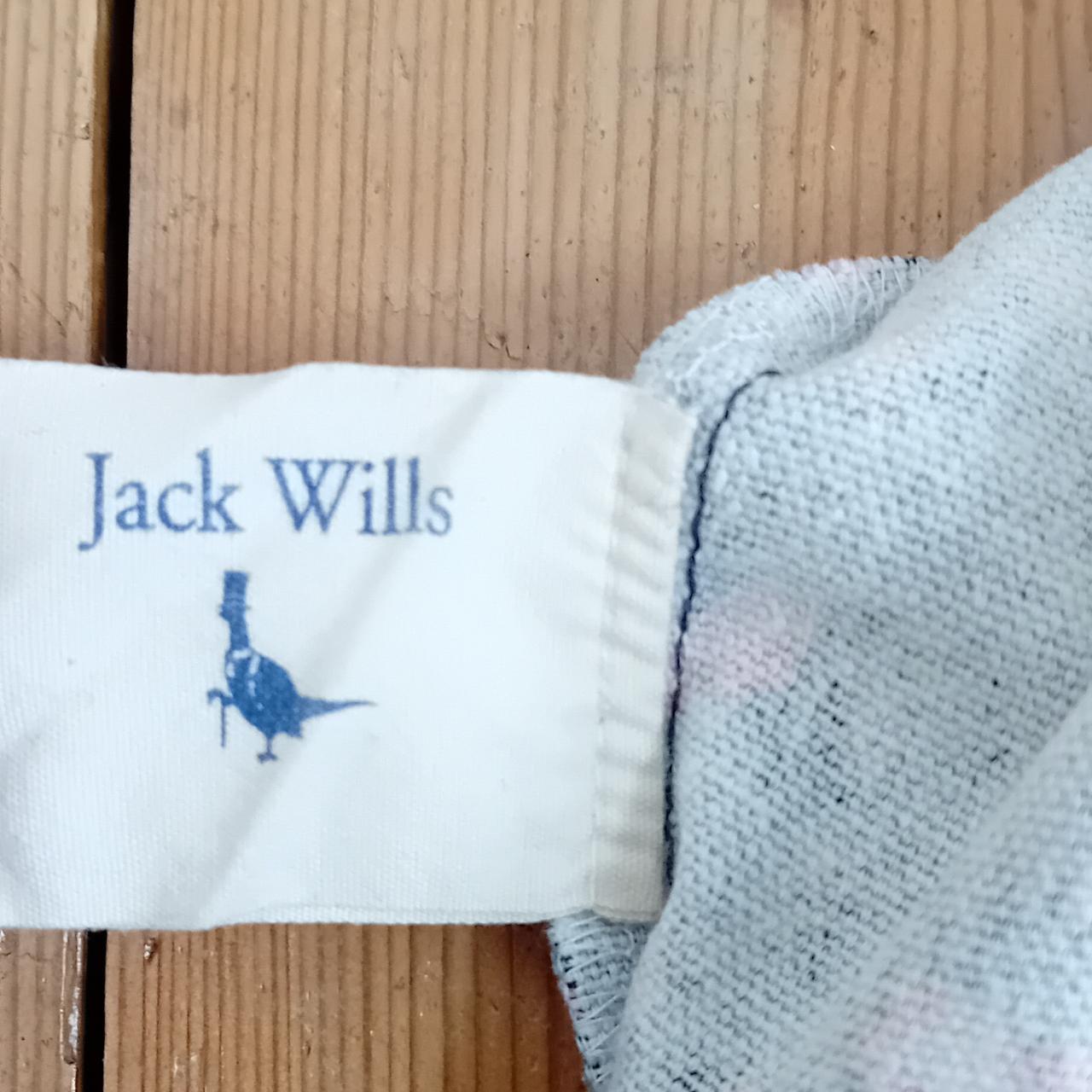 Jack Wills floral tote bag. Some discolouration on... Depop