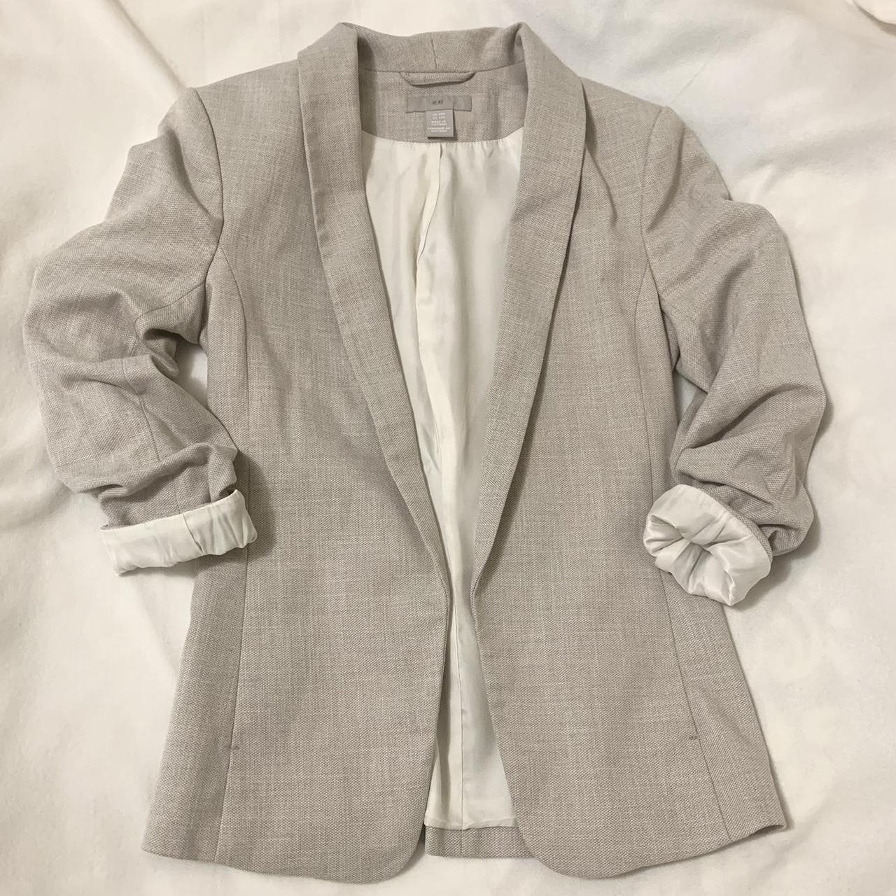 H&m shawl hot sale collar jacket