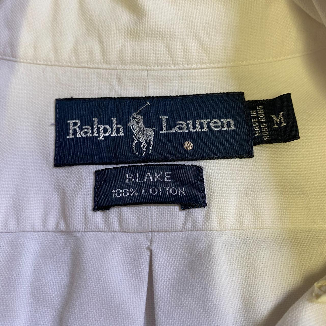 Short sleeve Ralph Lauren cotton shirt White... - Depop