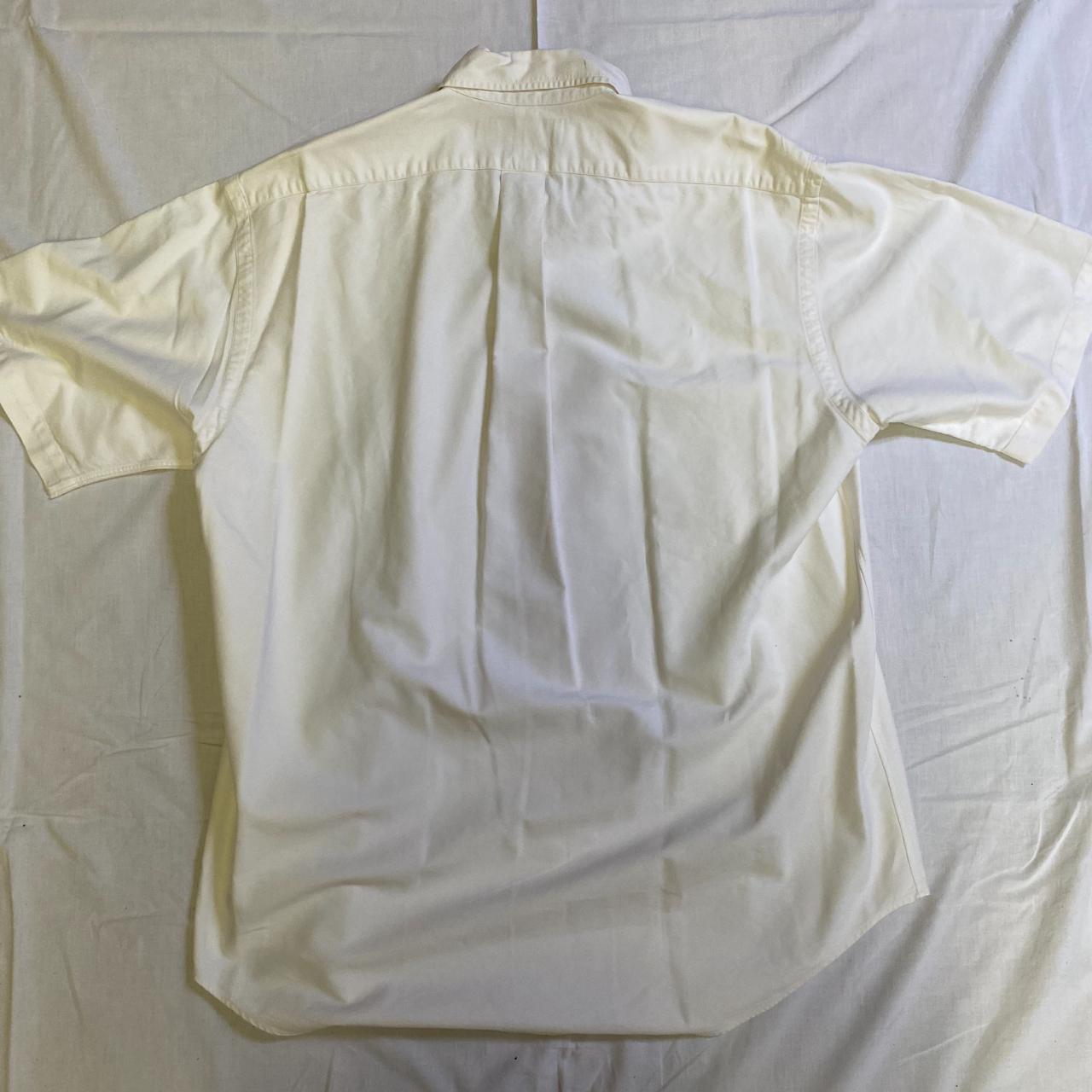 Short sleeve Ralph Lauren cotton shirt White... - Depop