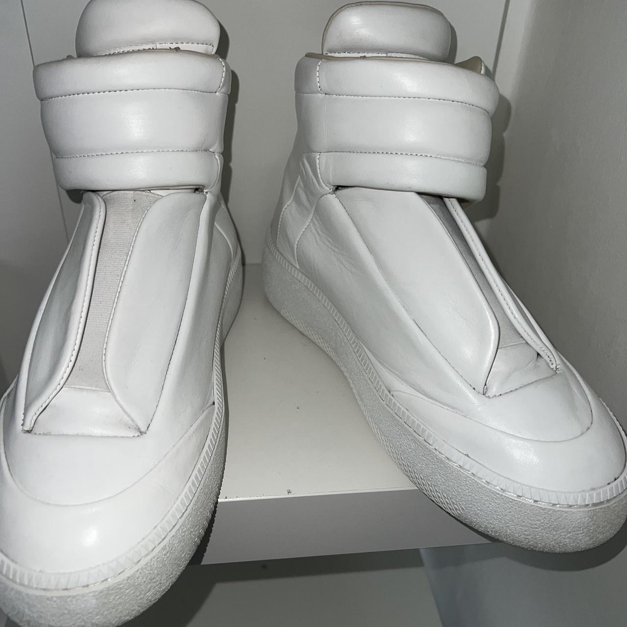 Maison Margiela Future White sneakers! UK 7! Comes... - Depop