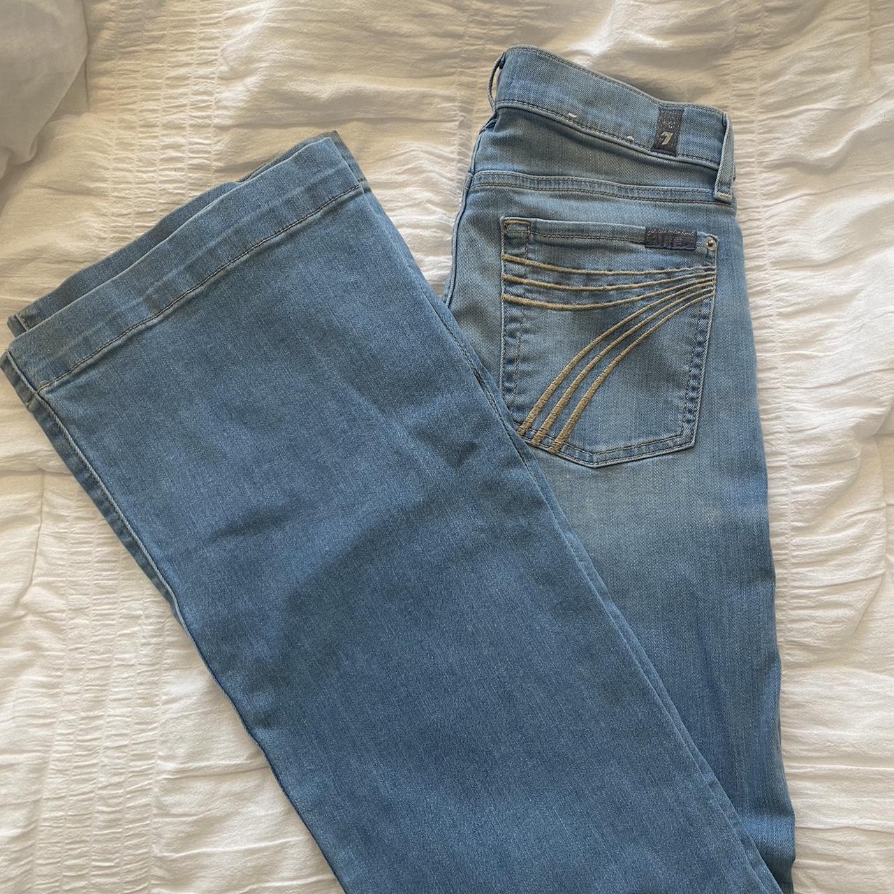 Lightly wore pair of sevens! ( size 27 ) Look brand... - Depop