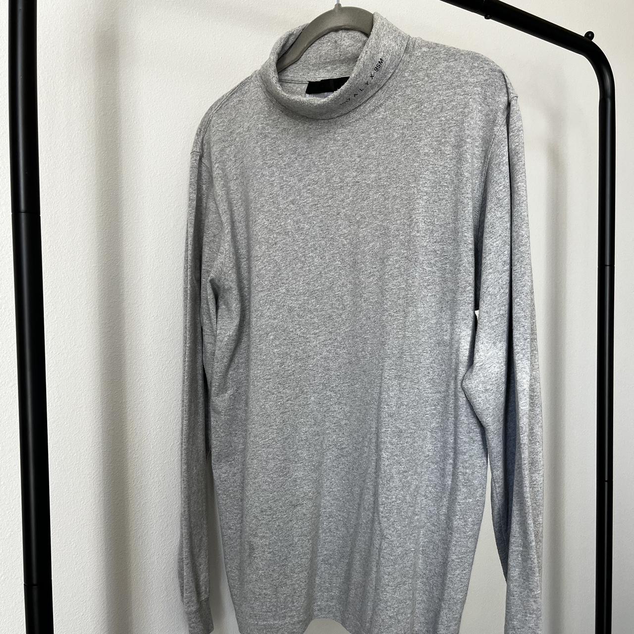 medium gray 1017 Alyx 9SM turtleneck t-shirt,... - Depop