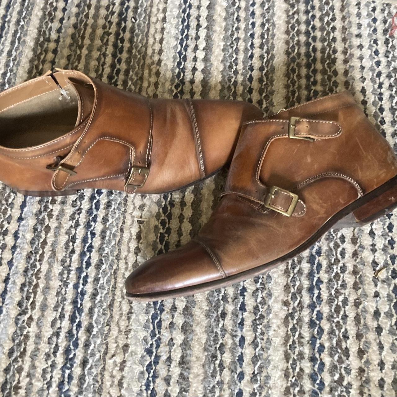 ALDO BOOTS Double monk strap aldo leather boots. I... Depop