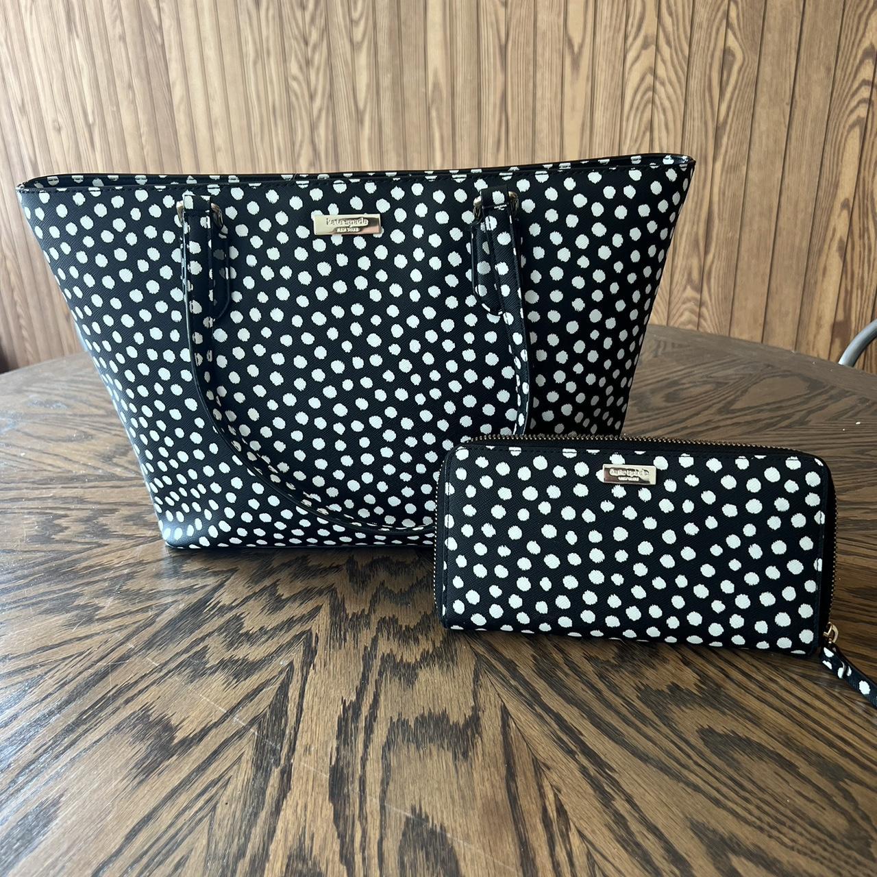 Kate Spade outlets Dally Laurel Way Polka Dot - Black/White