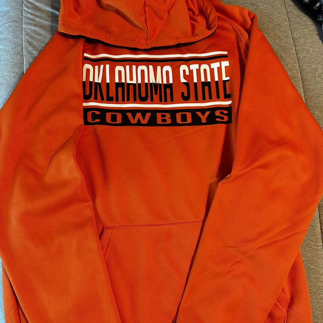 Colosseum Men's White and Orange Oklahoma State Cowboys Free