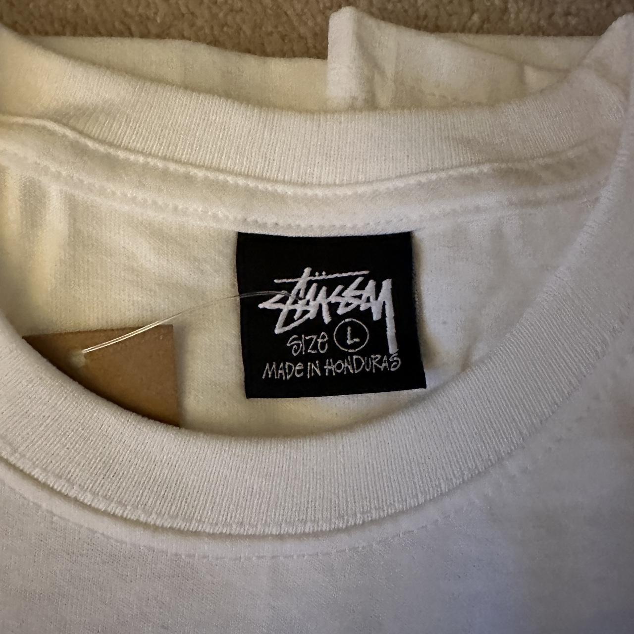 BORN X RAISED STÜSSY Stussy 8 BALL TEE SIZE L Large... - Depop