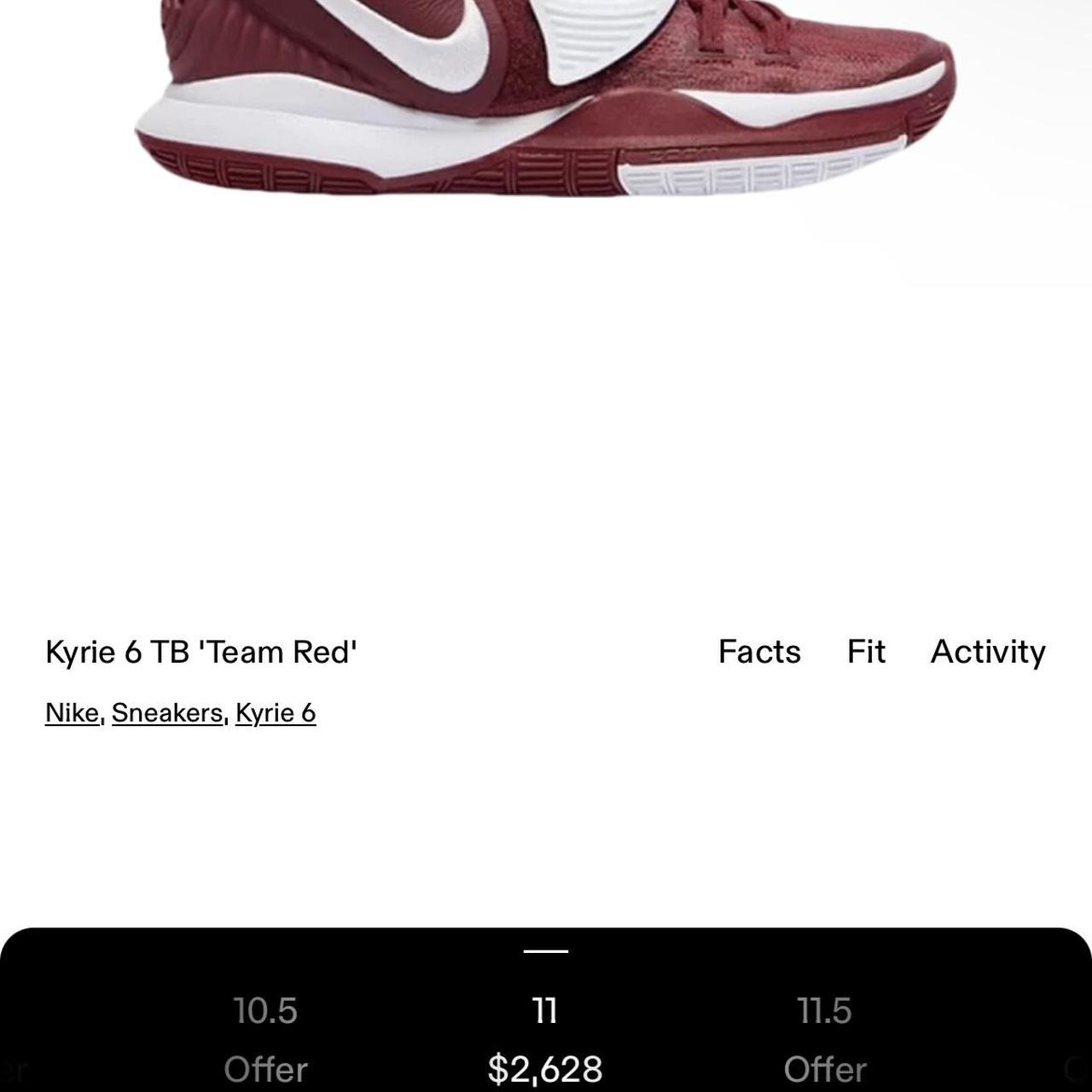 These are the Kyrie TB ‘team red’ - Main Image