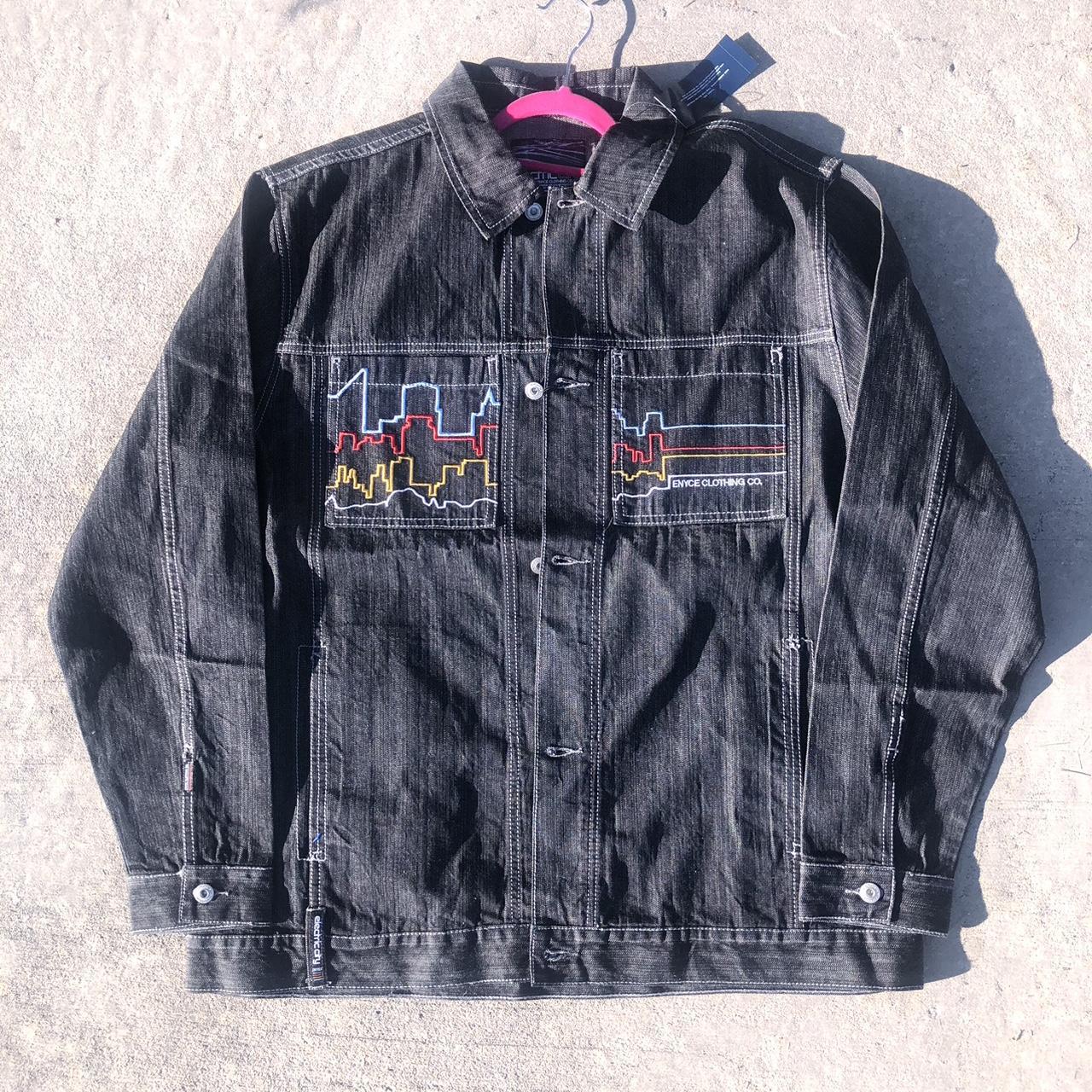 ENYCE Y2K Heavyweight Jean Jacket Brand New with tag Depop