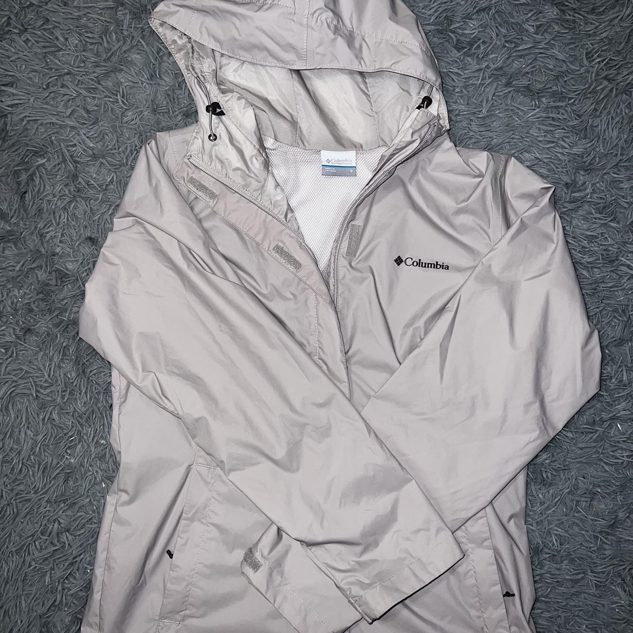 Columbia Women's Windbreaker Size Small -Good - Depop