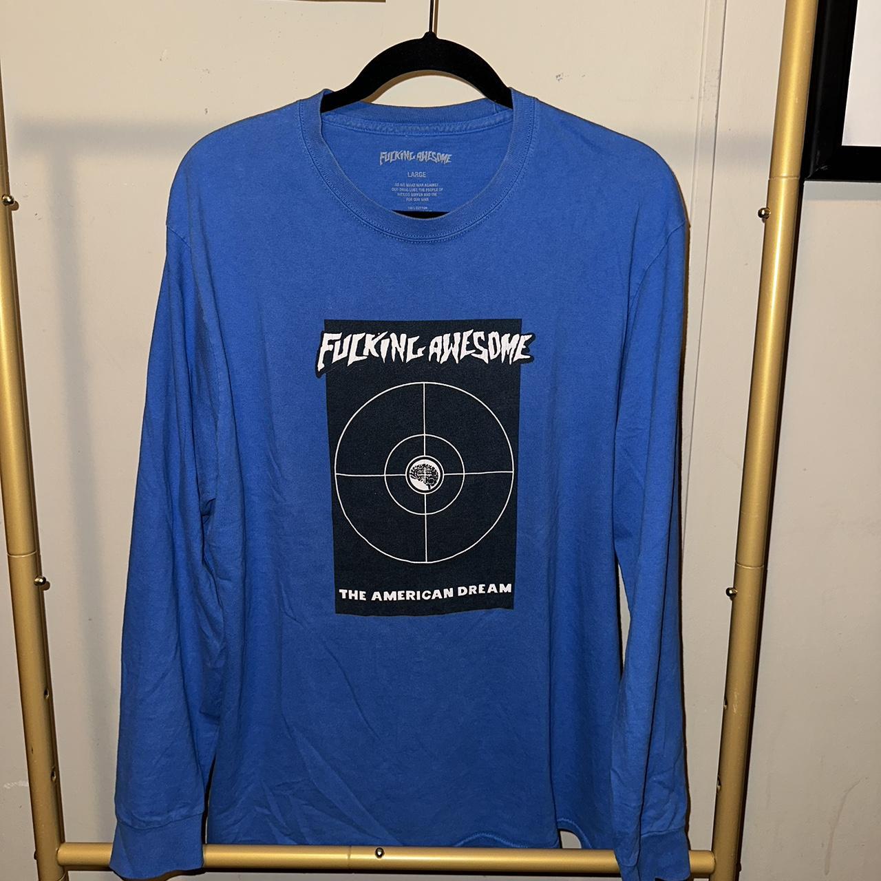 FUCKING AWESOME LONG SLEEVE T SHIRT SIZE LARGE AN | Depop
